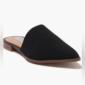 Steven New York Vende Knit Mule Flats in Black size 7.5